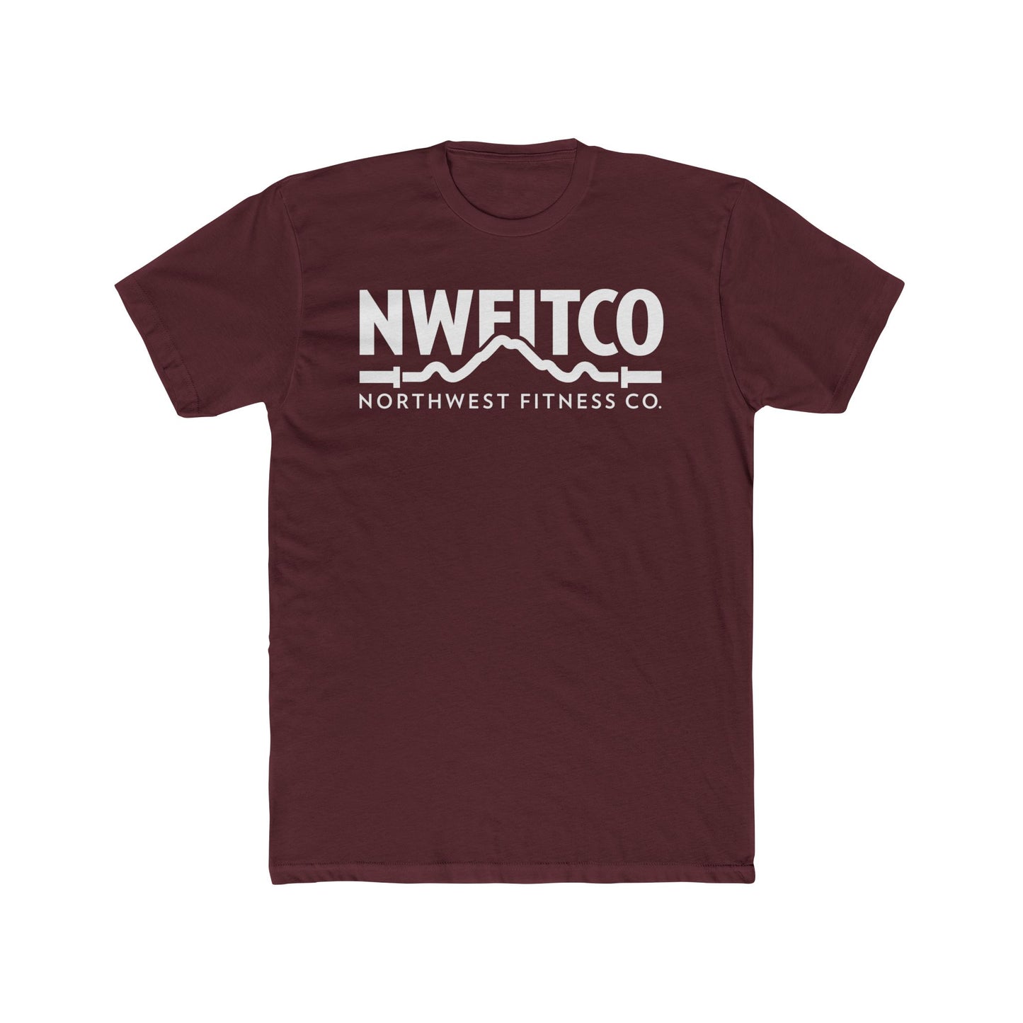 NWFITCO WHITE LOGO TEE