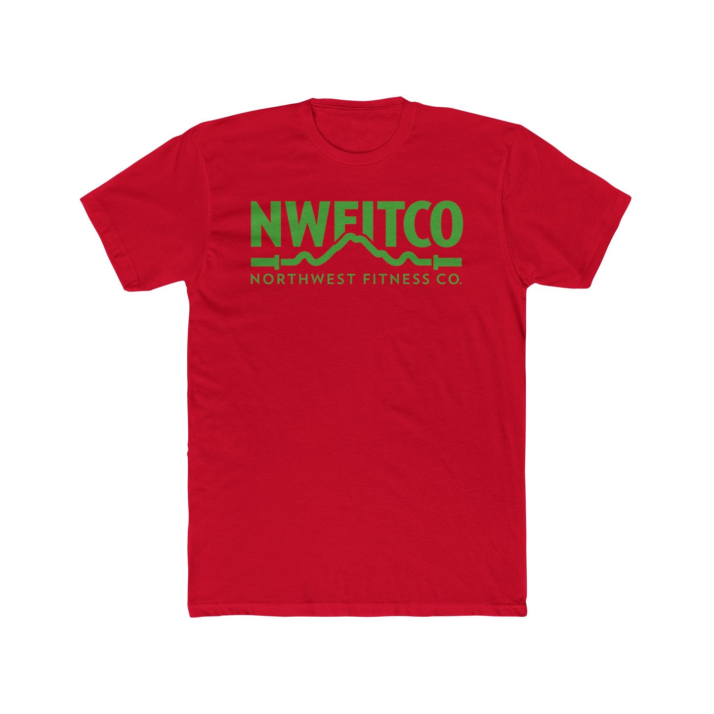 NWFITCO GREEN LOGO TEE
