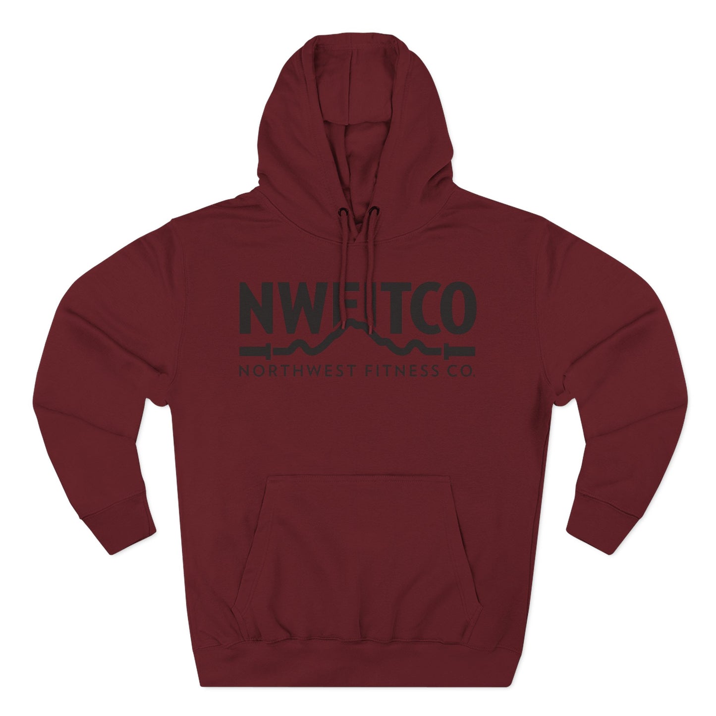 NWFITCO BLACK LOGO HOODIE