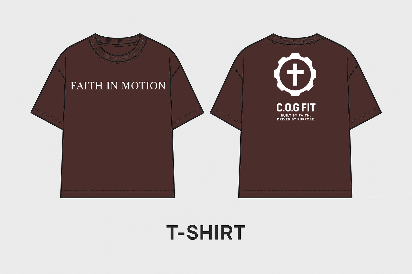 Espresso FAITH IN MOTION Tee