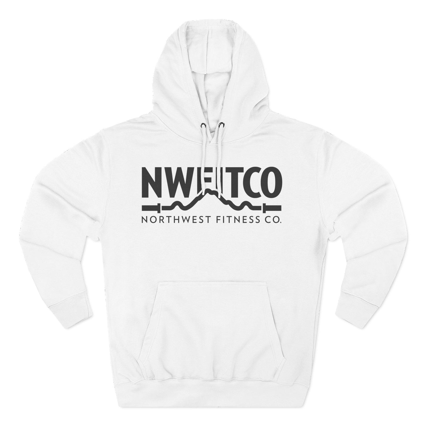 NWFITCO BLACK LOGO HOODIE