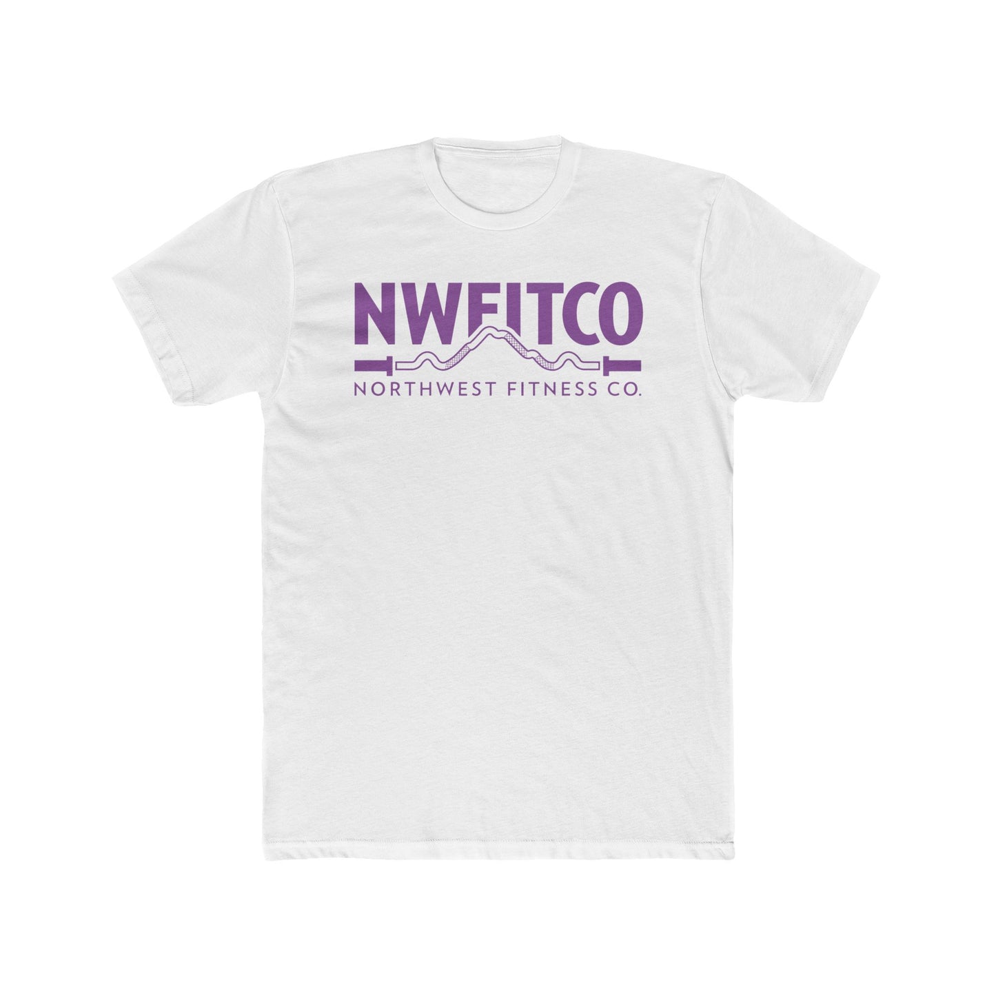 NWFITCO PURPLE LOGO TEE