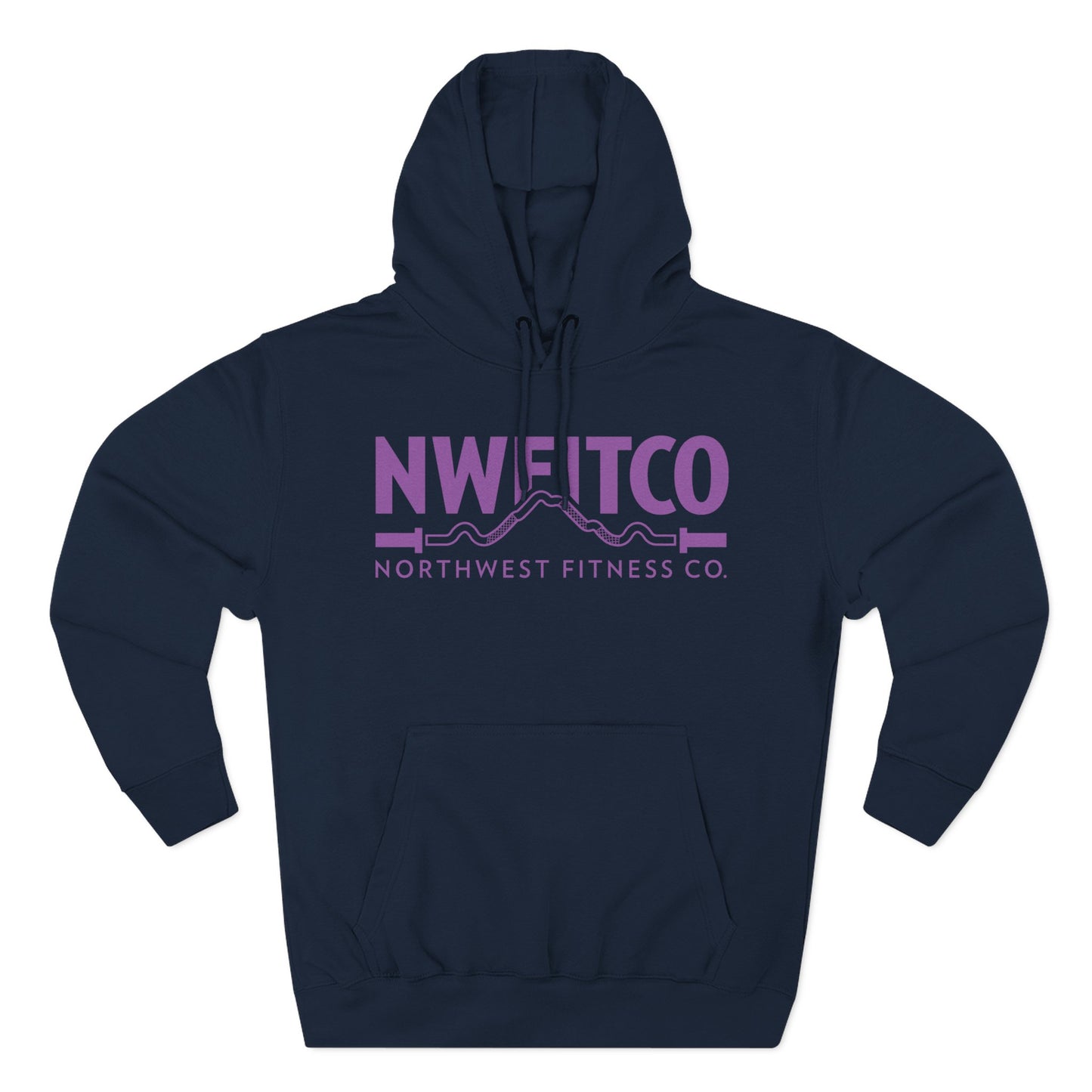 NWFITCO PURPLE LOGO HOODIE