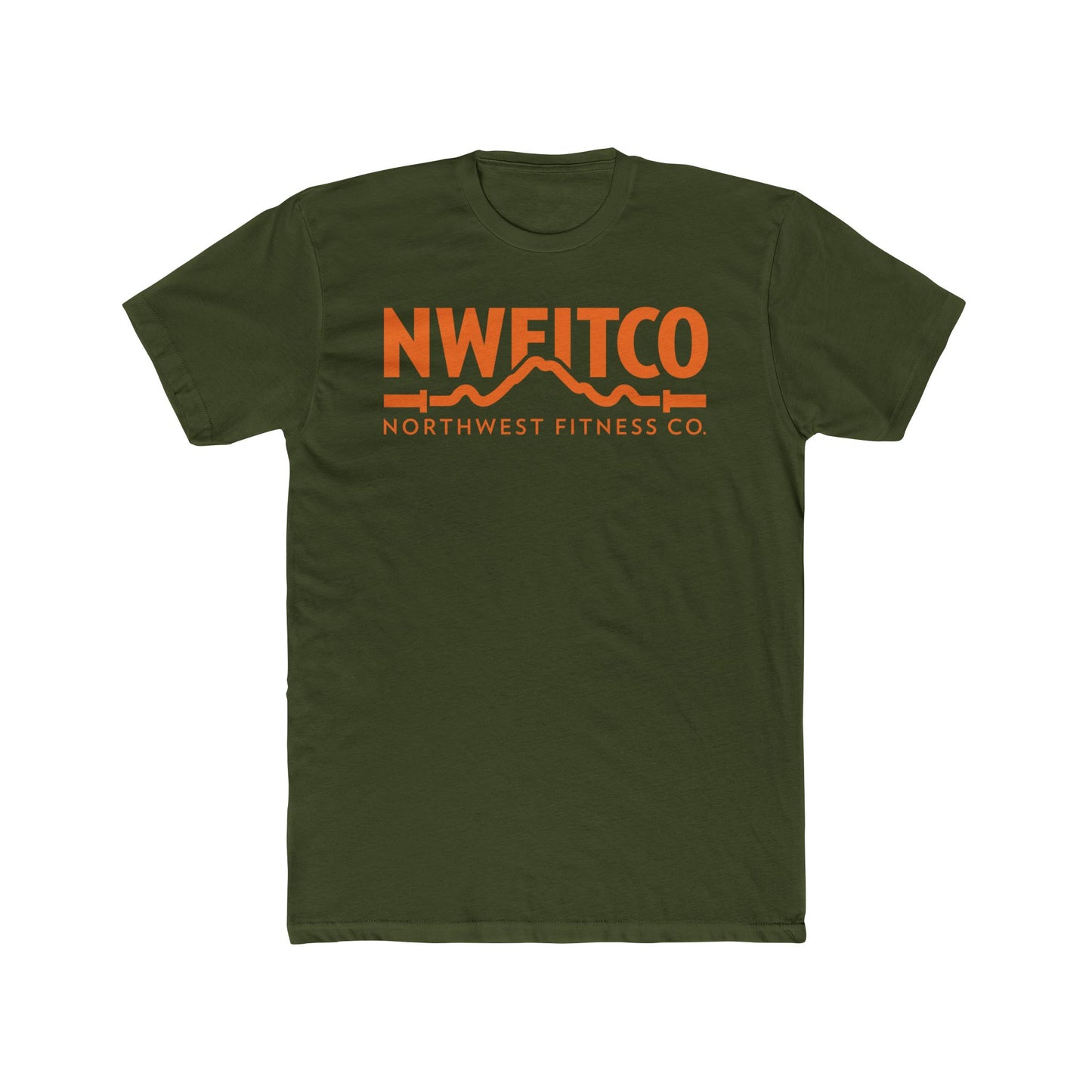 NWFITCO ORANGE LOGO TEE