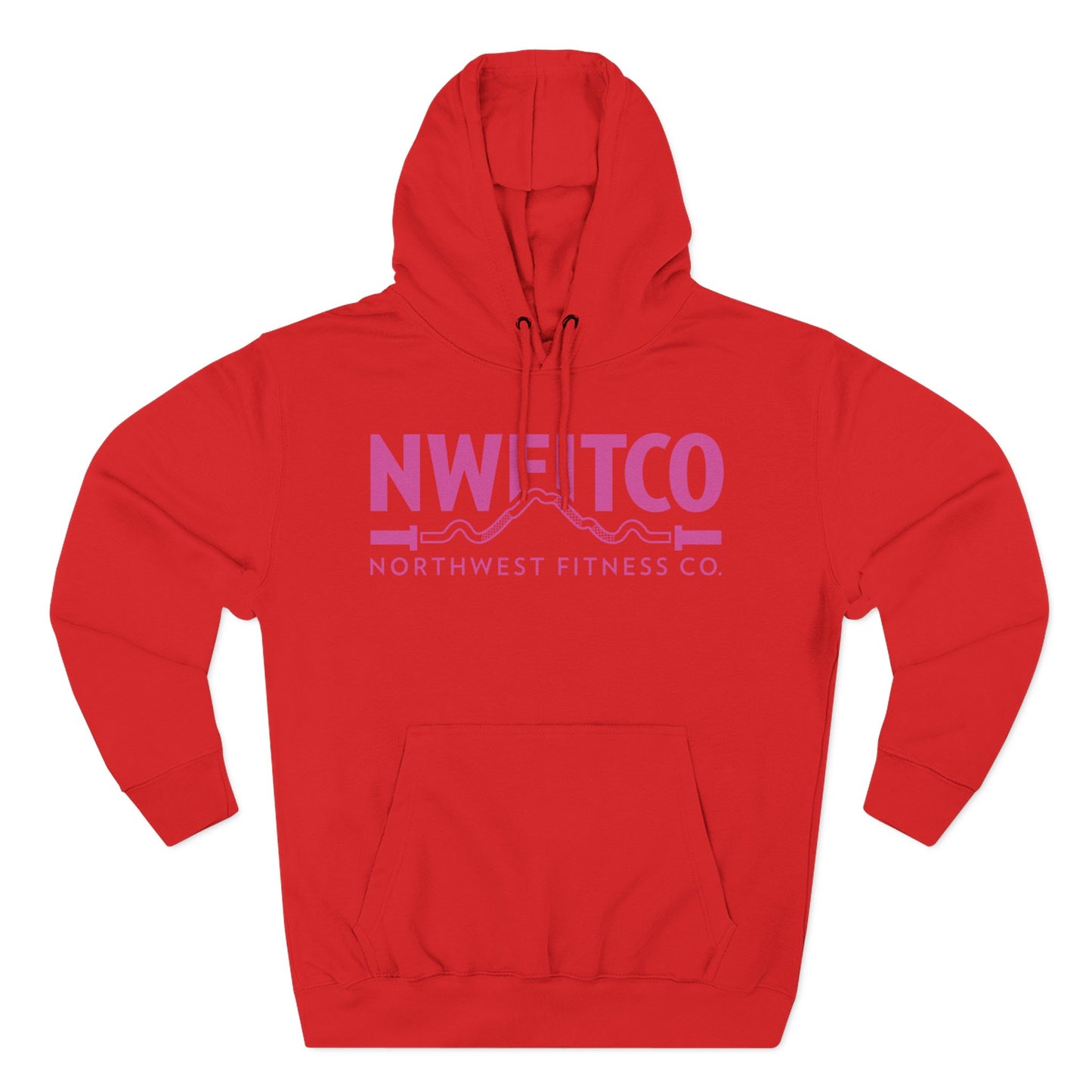 NWFITCO PINK LOGO HOODIE