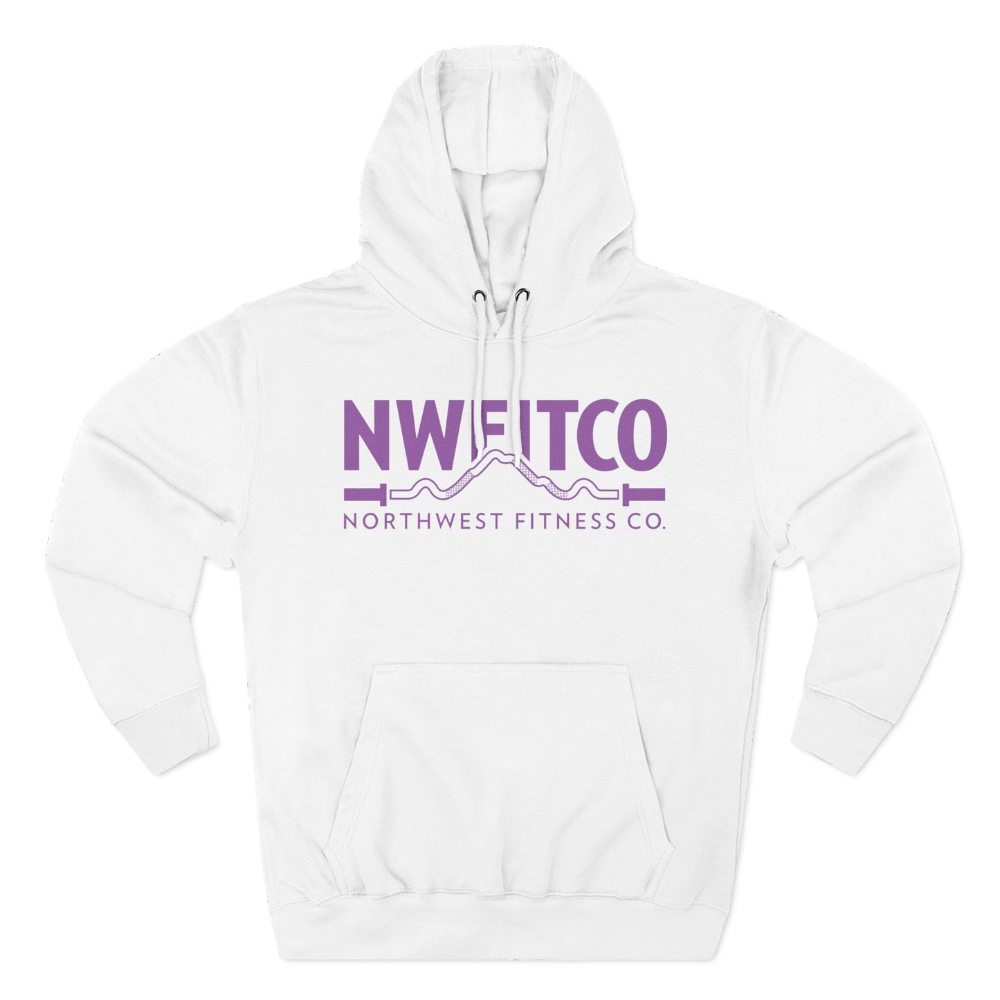 NWFITCO PURPLE LOGO HOODIE