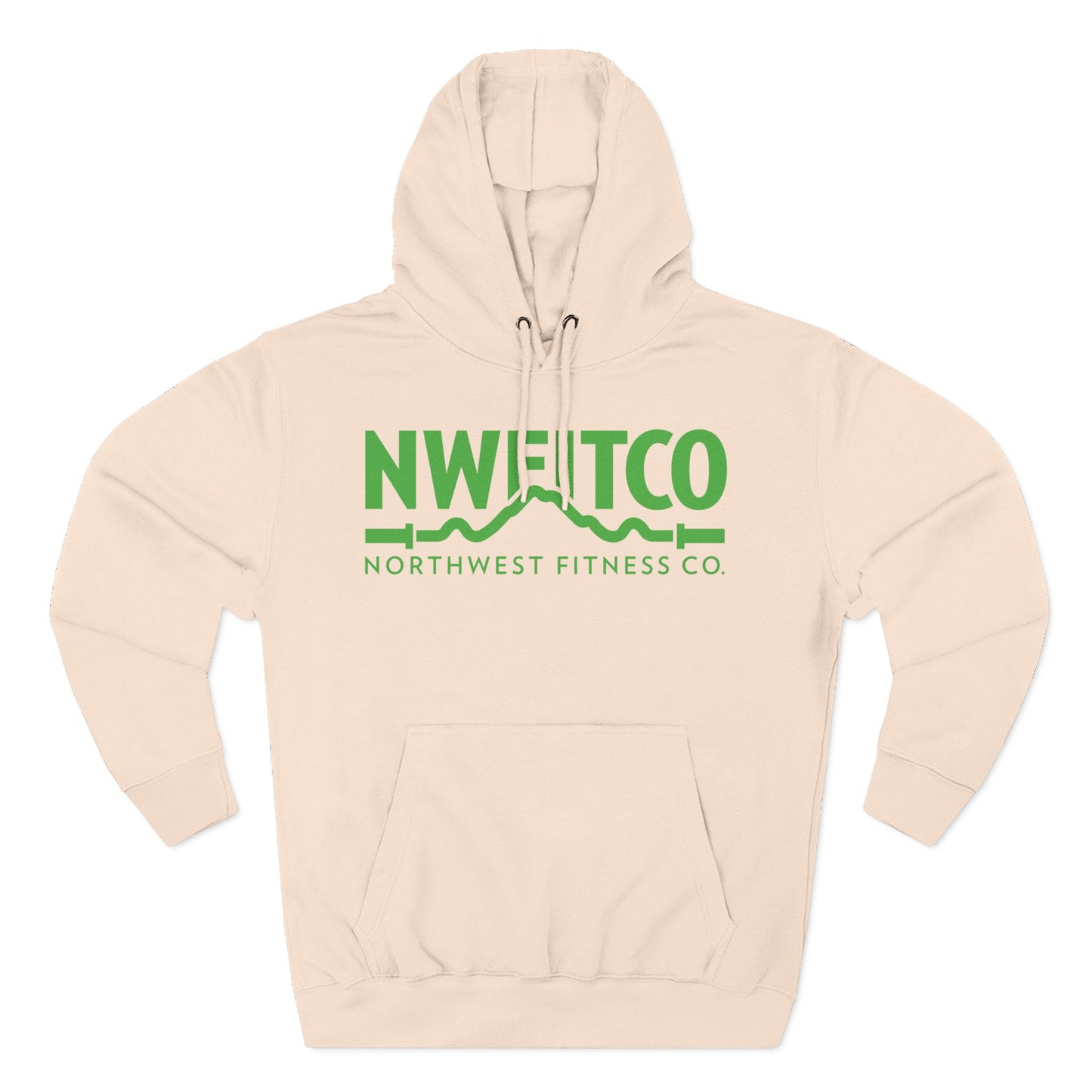 NWFITCO GREEN LOGO HOODIE