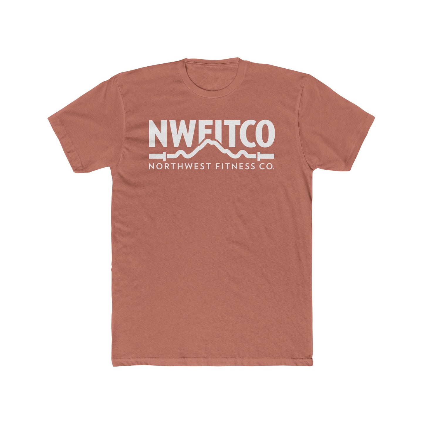 NWFITCO WHITE LOGO TEE