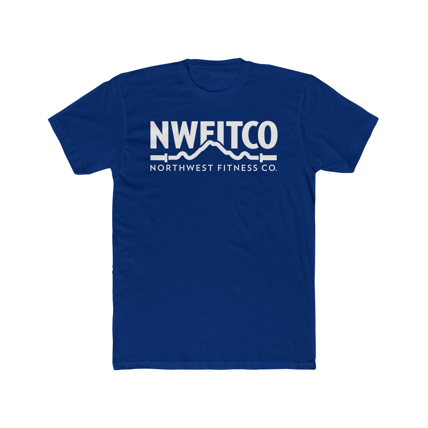 NWFITCO WHITE LOGO TEE