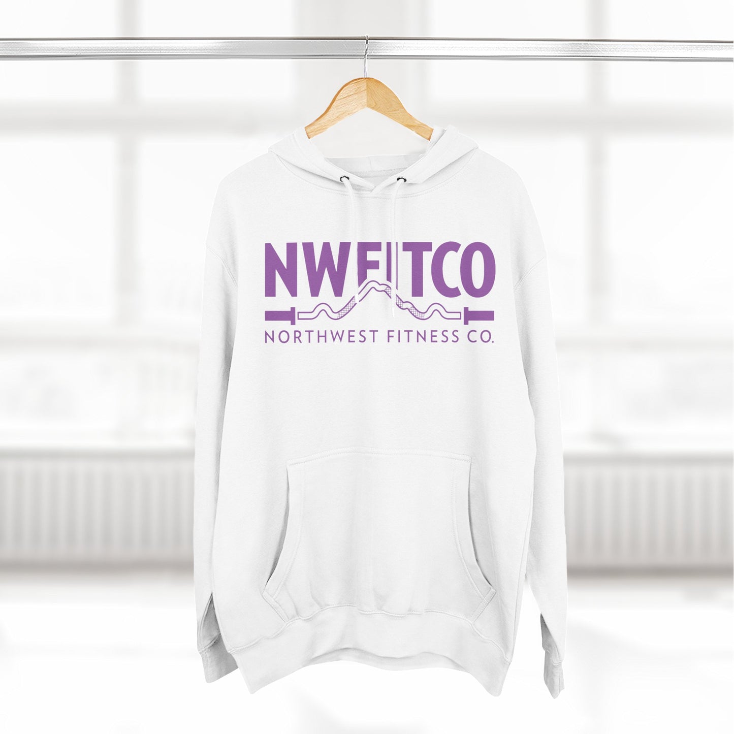 NWFITCO PURPLE LOGO HOODIE