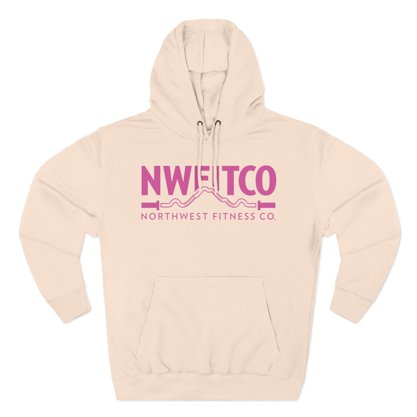 NWFITCO PINK LOGO HOODIE