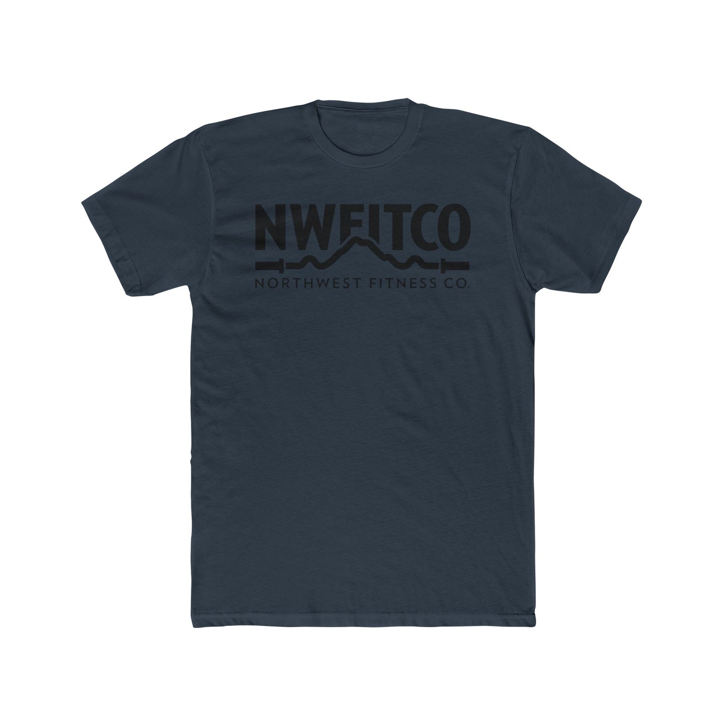 NWFITCO BLACK LOGO TEE