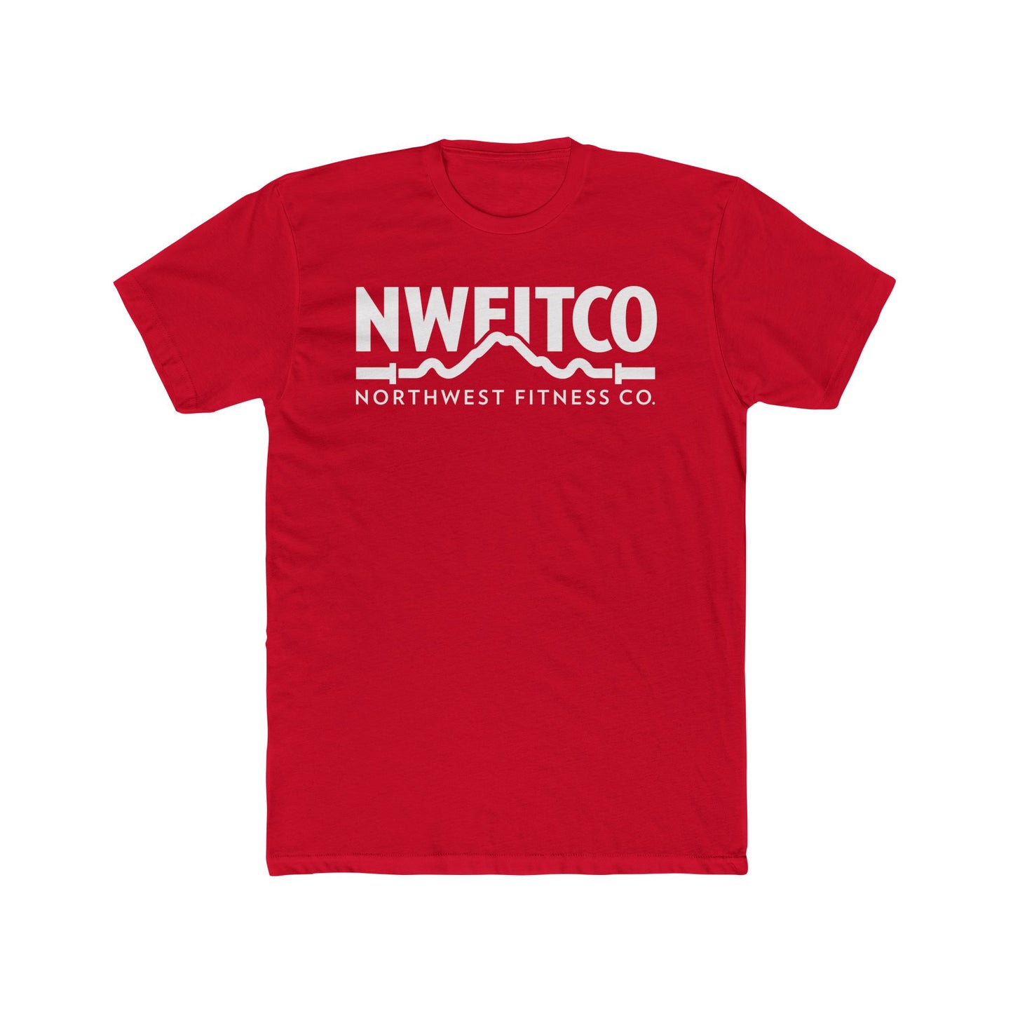 NWFITCO WHITE LOGO TEE
