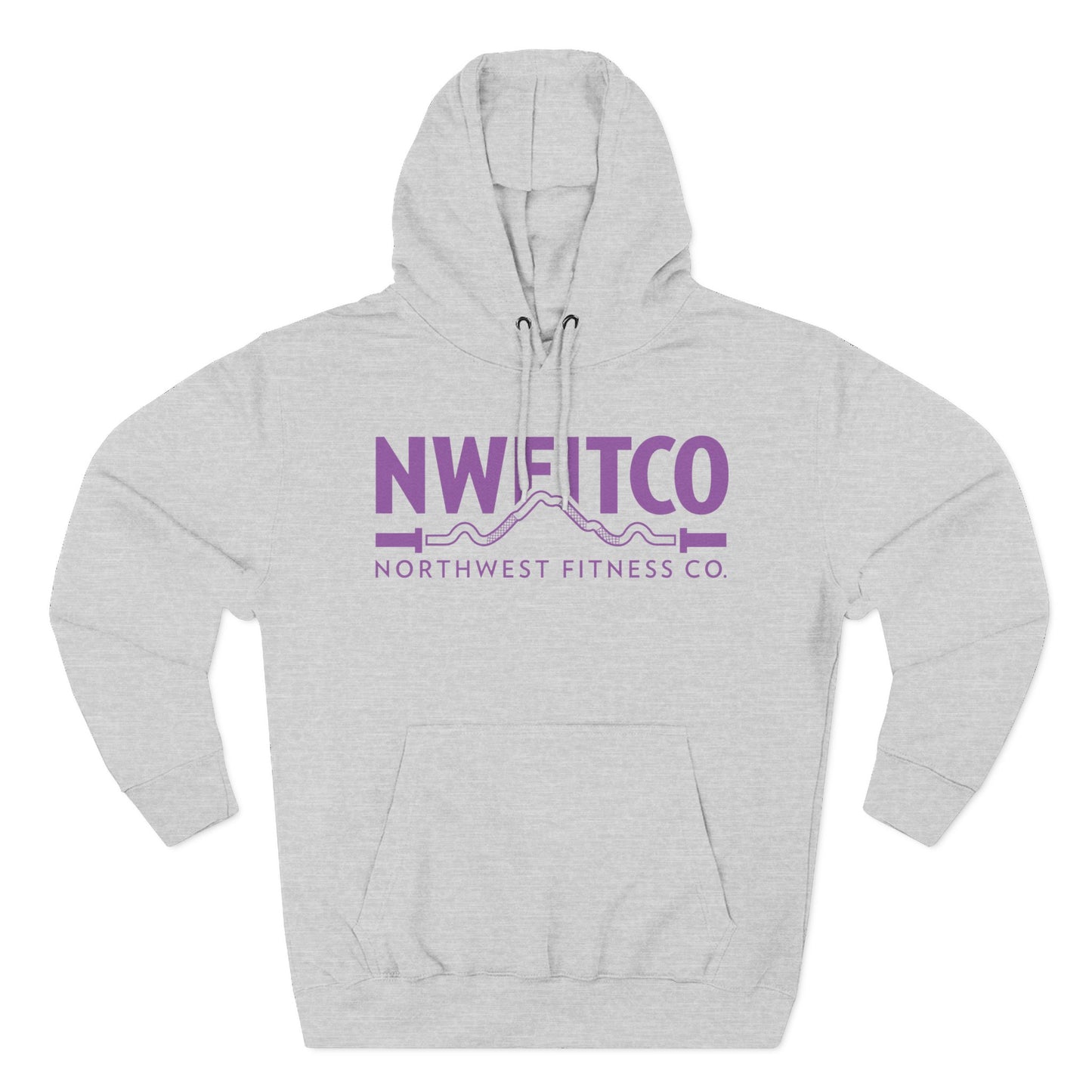 NWFITCO PURPLE LOGO HOODIE