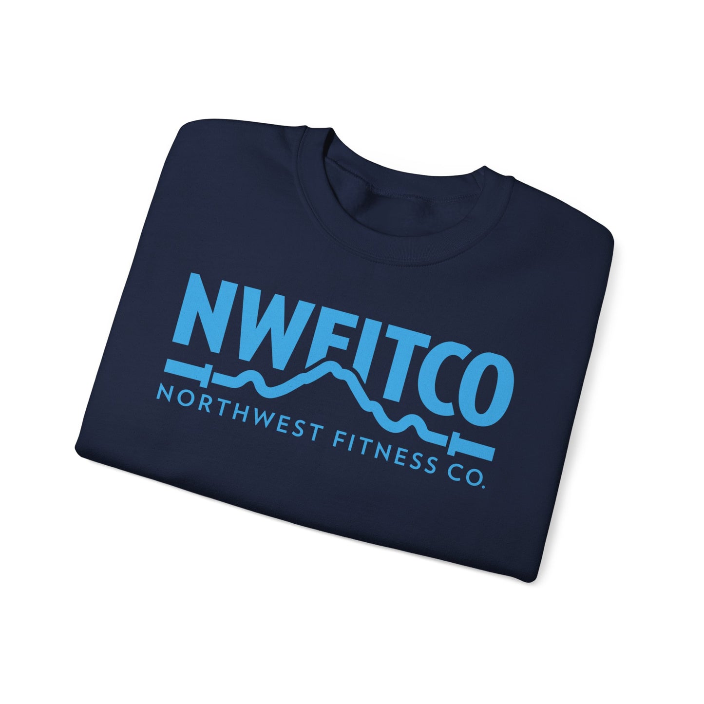 Copy of NWFITCO BLUE LOGO CREWNECK