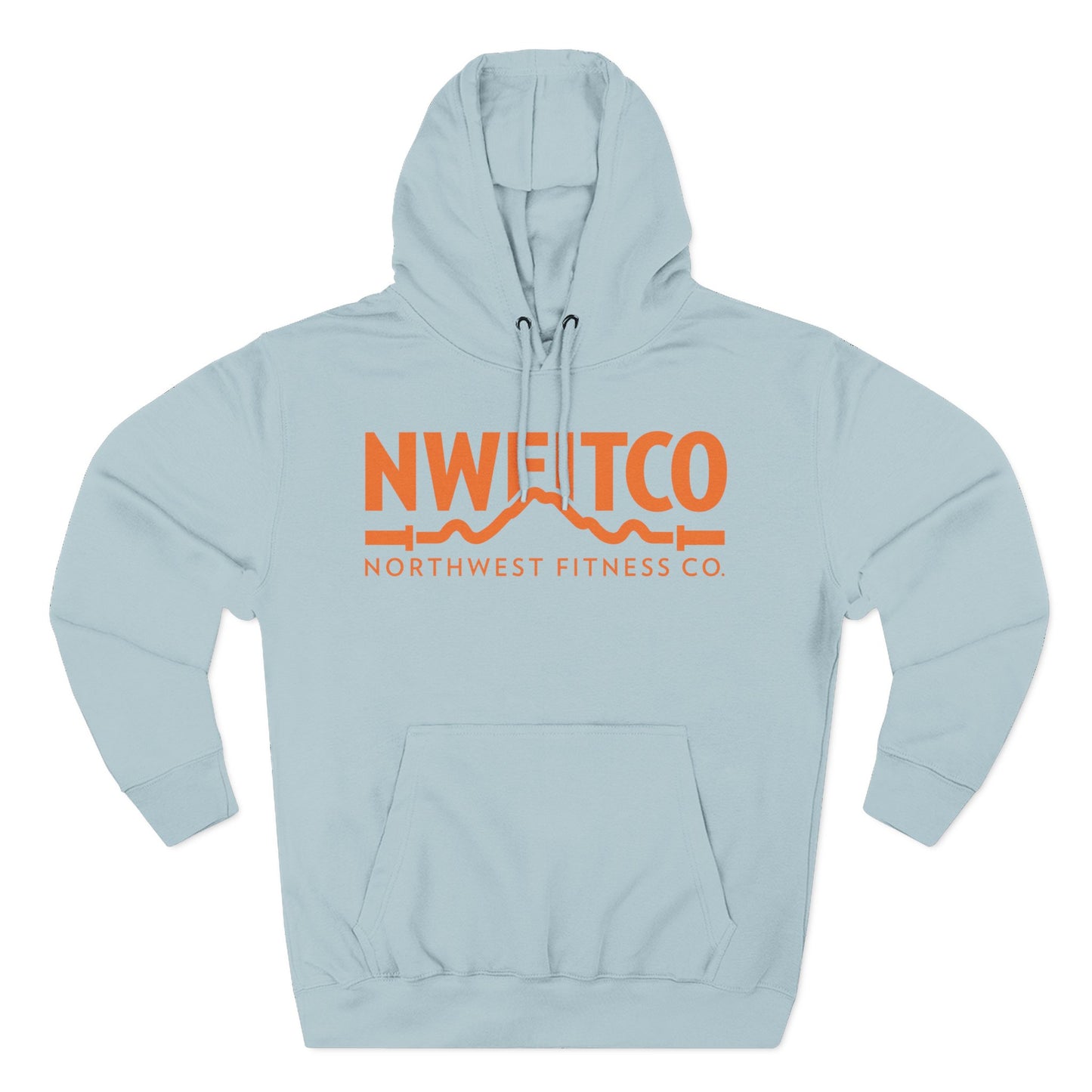 NWFITCO ORANGE LOGO HOODIE