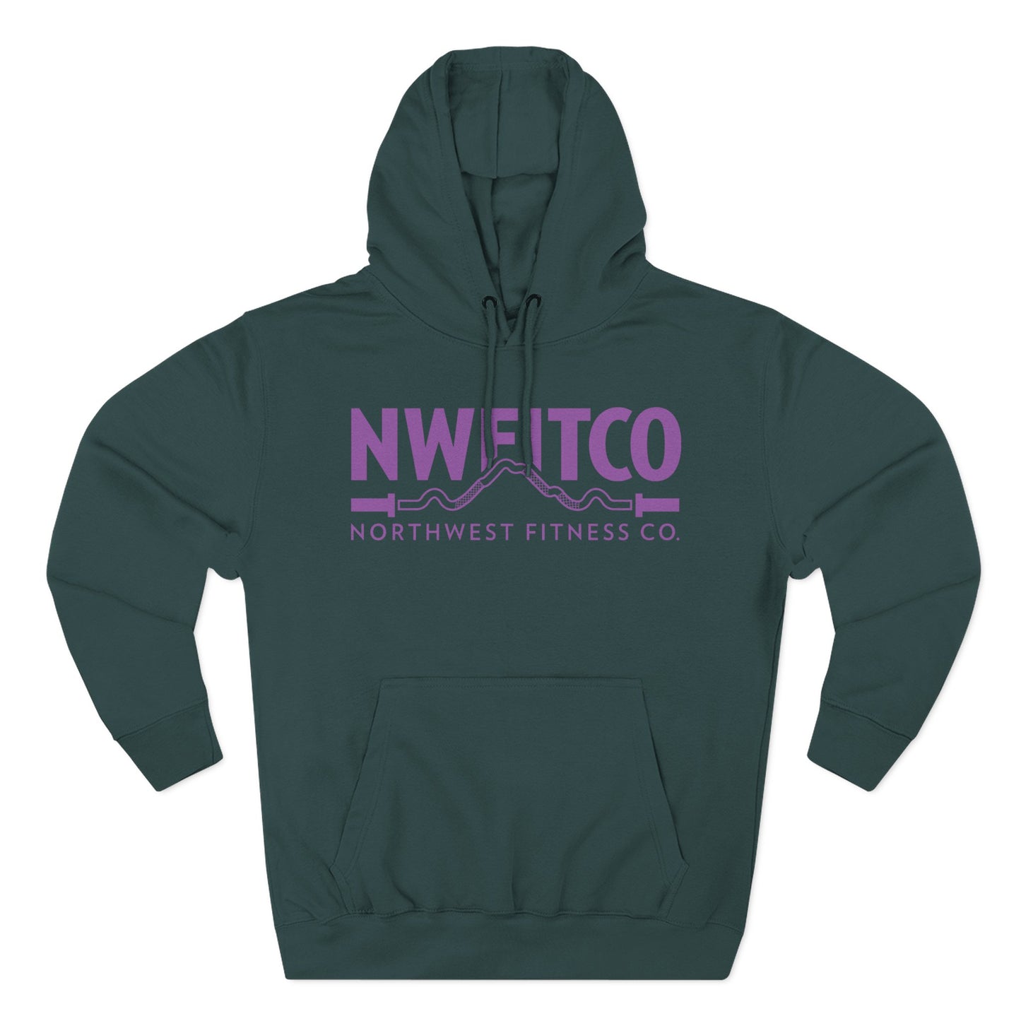 NWFITCO PURPLE LOGO HOODIE