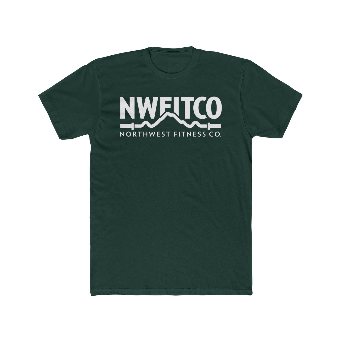 NWFITCO WHITE LOGO TEE