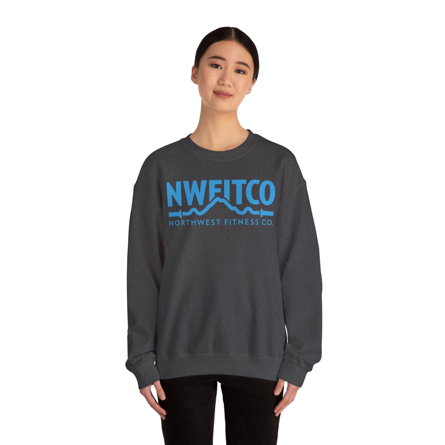 Copy of NWFITCO BLUE LOGO CREWNECK