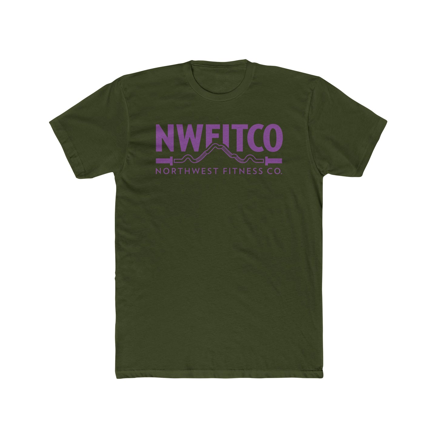NWFITCO PURPLE LOGO TEE