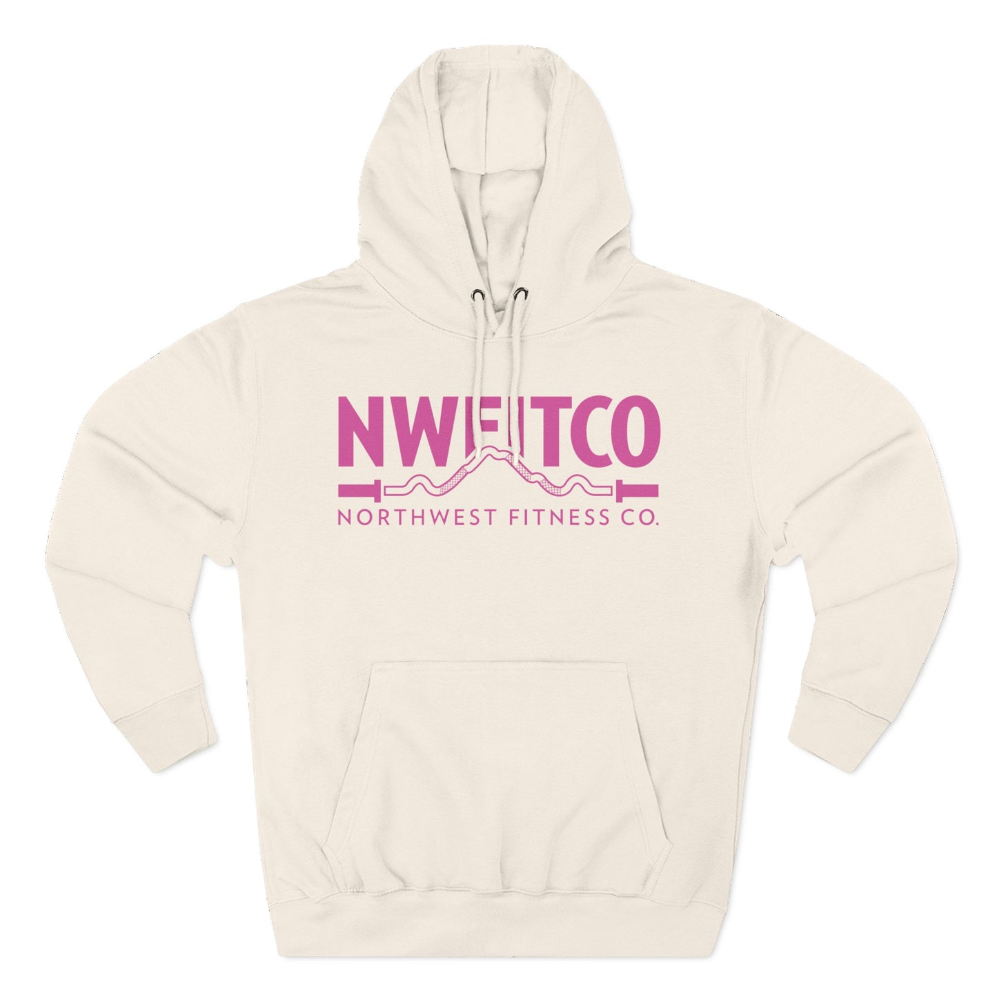 NWFITCO PINK LOGO HOODIE