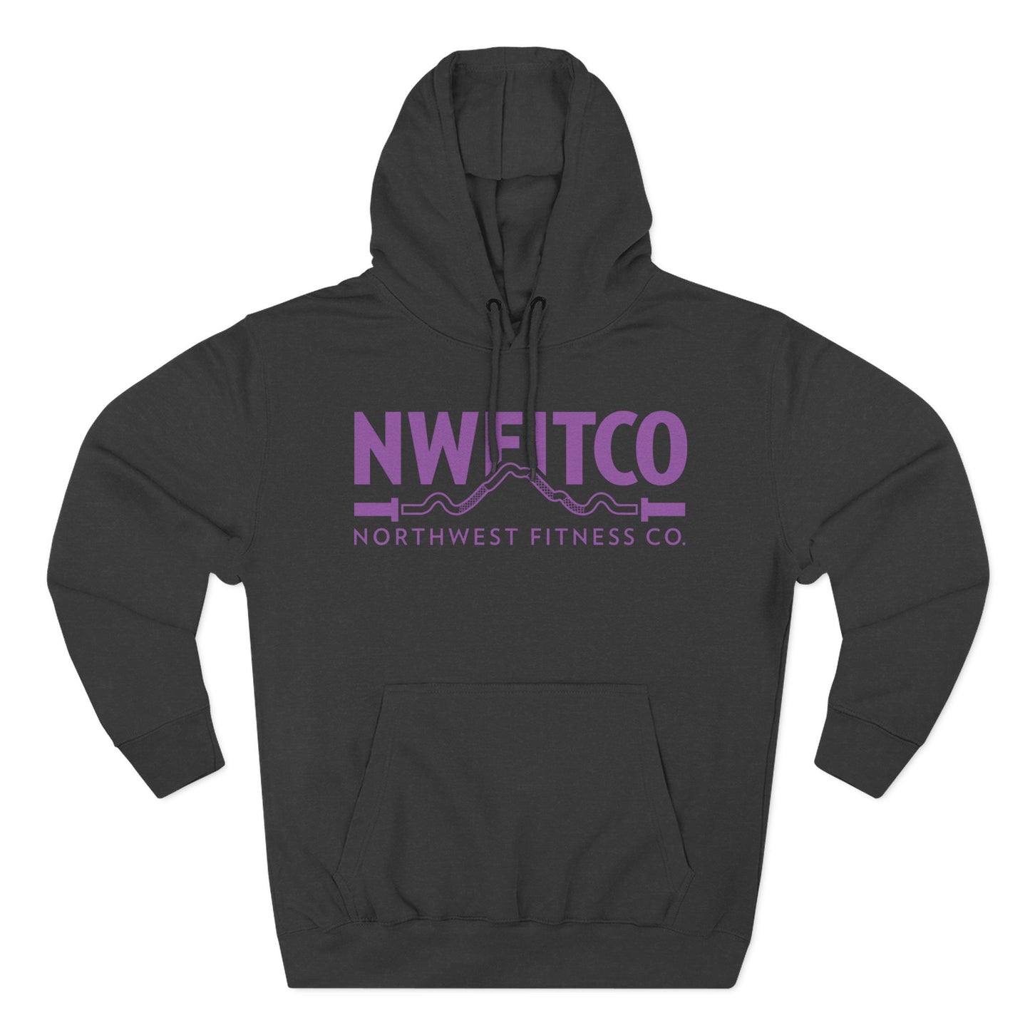 NWFITCO PURPLE LOGO HOODIE