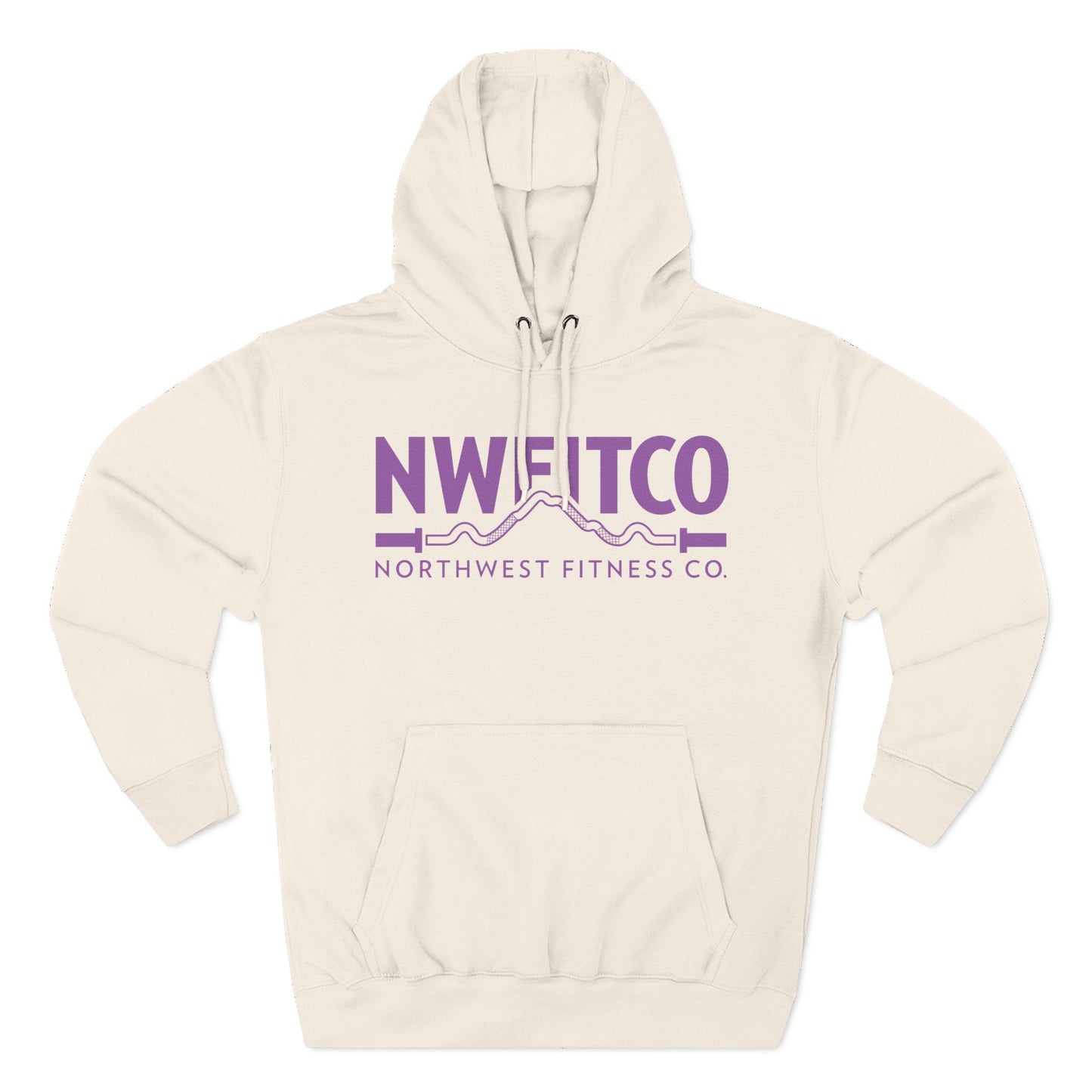 NWFITCO PURPLE LOGO HOODIE