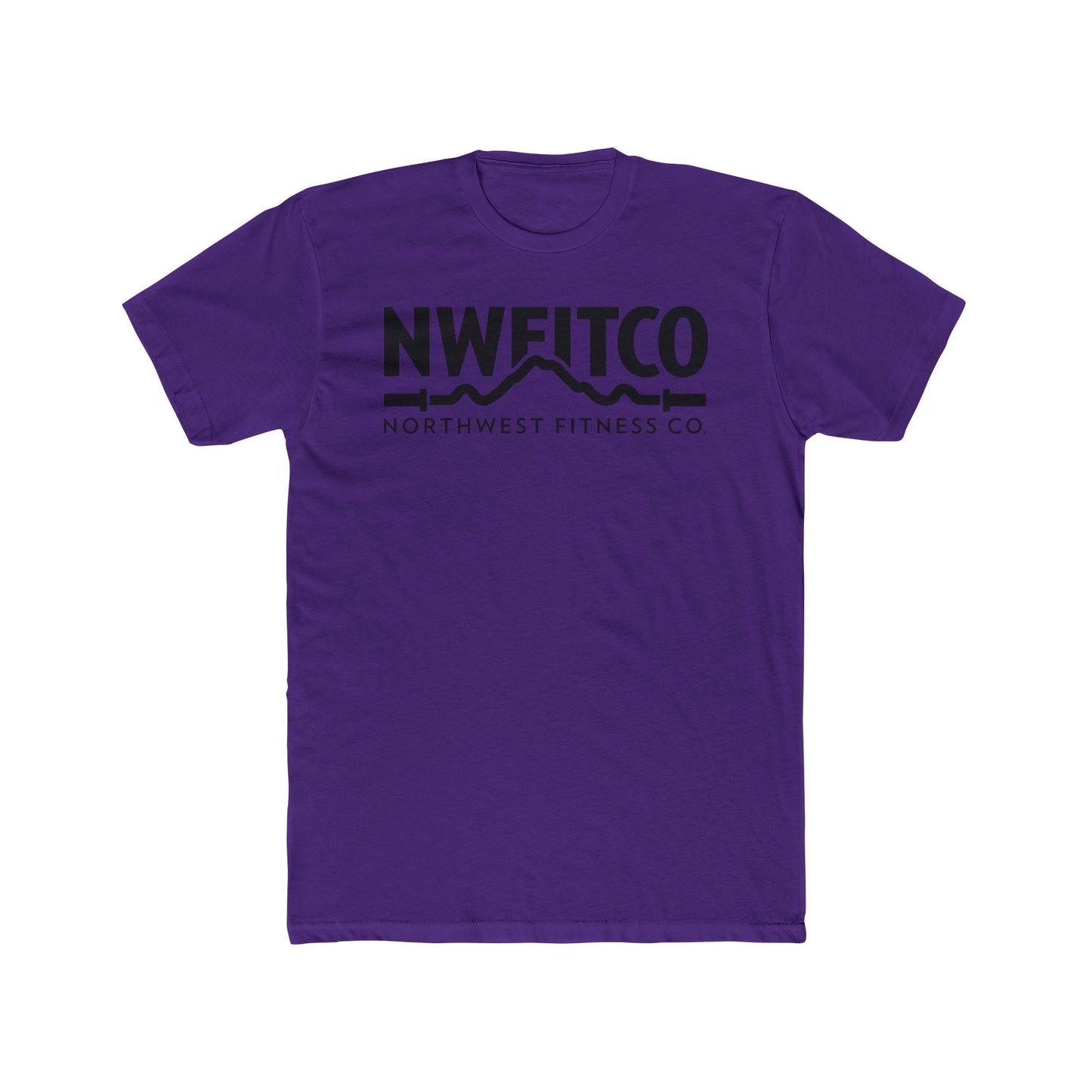 NWFITCO BLACK LOGO TEE