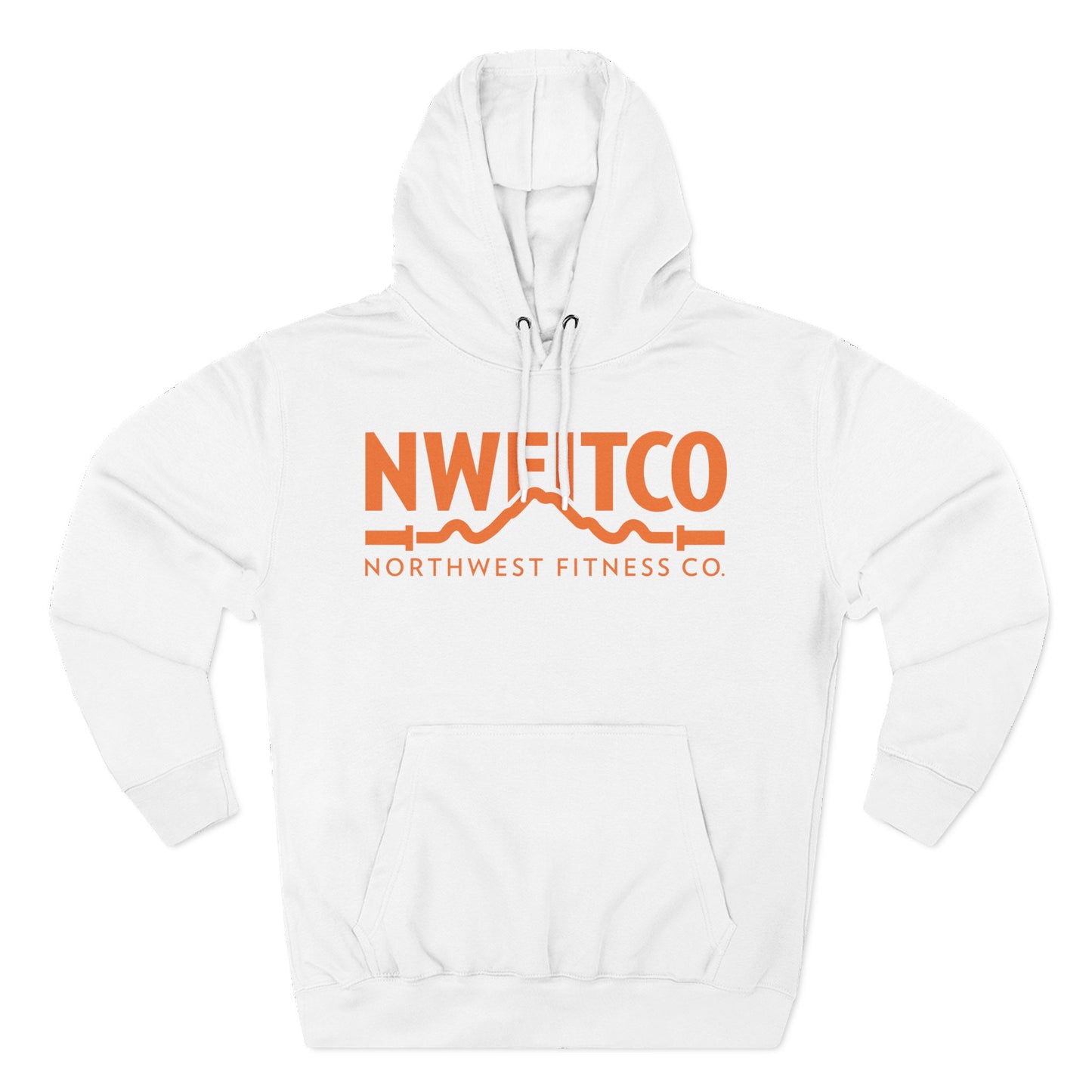 NWFITCO ORANGE LOGO HOODIE
