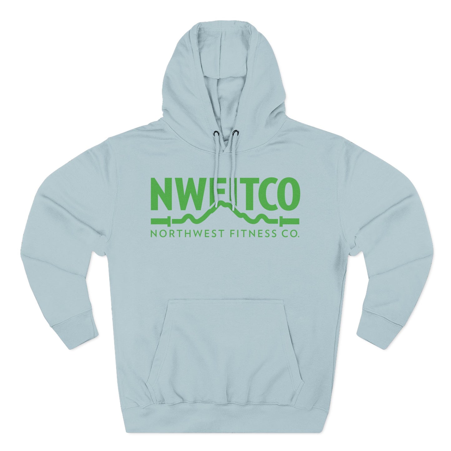 NWFITCO GREEN LOGO HOODIE