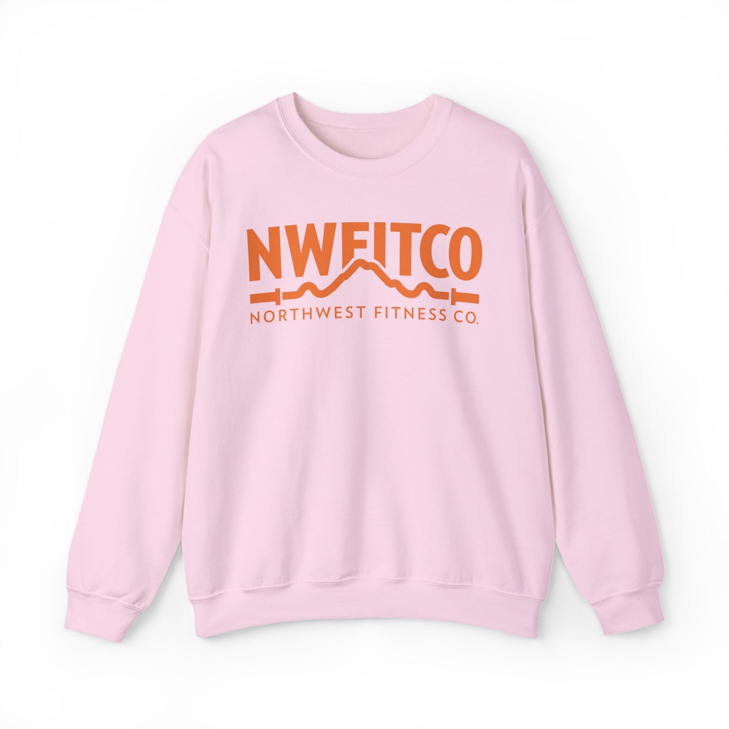 NWFITCO ORANGE LOGO CREWNECK