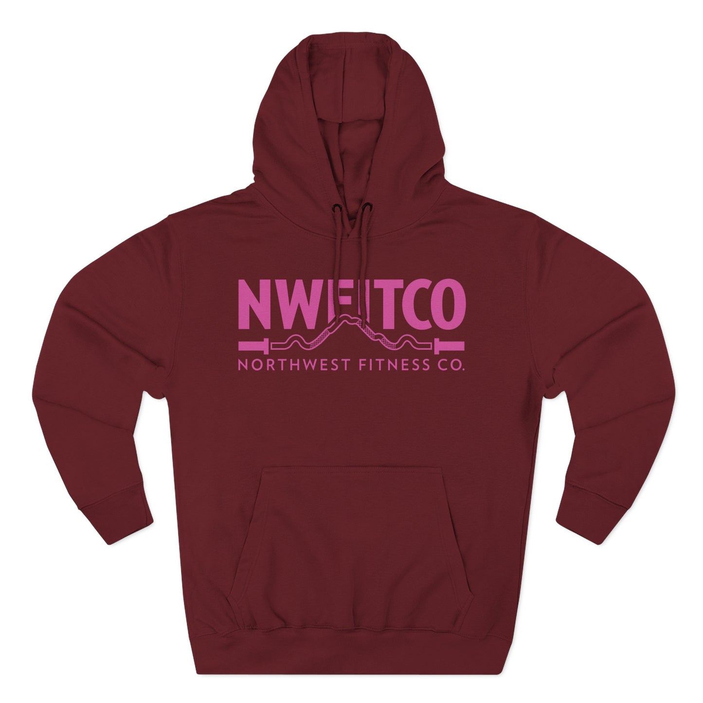NWFITCO PINK LOGO HOODIE