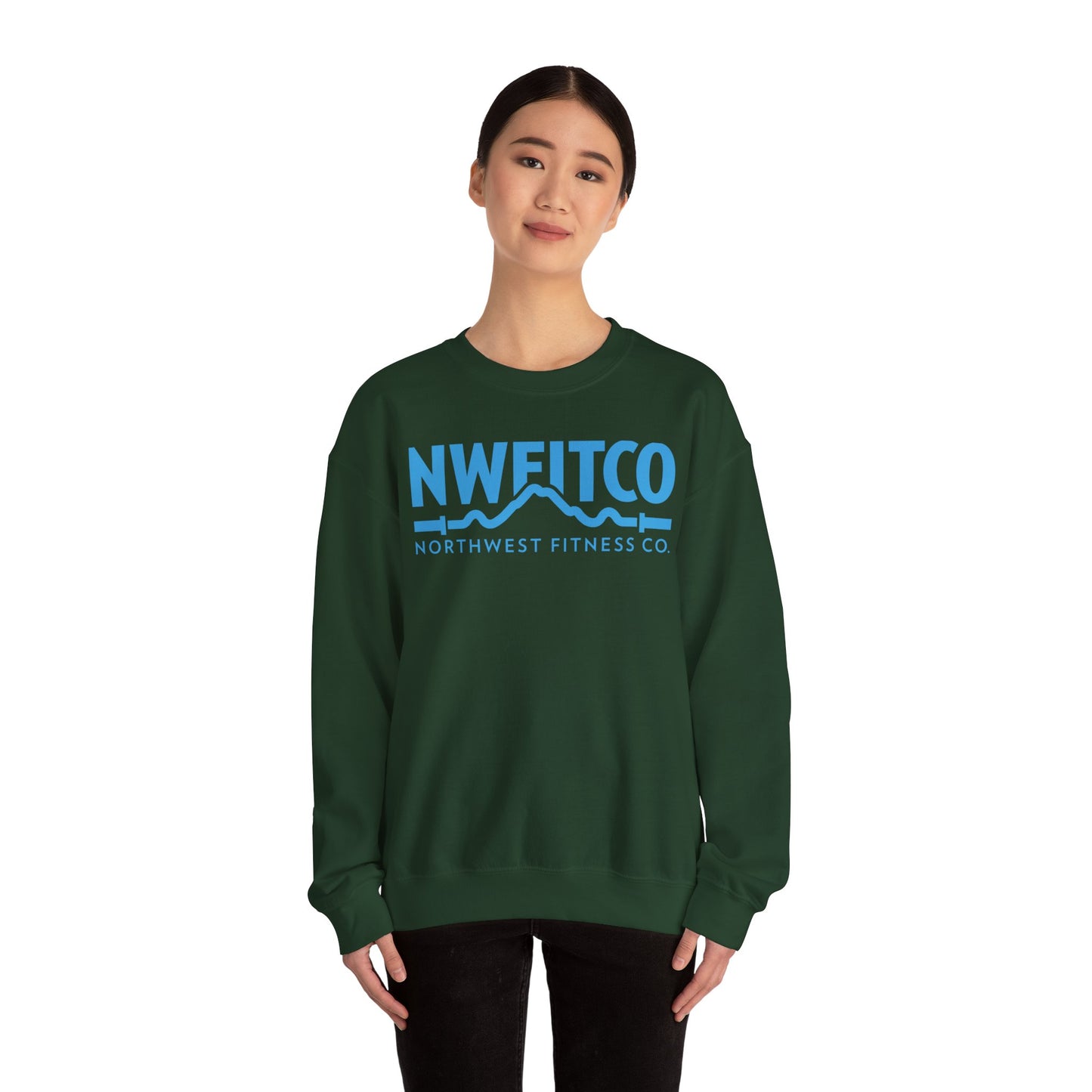 Copy of NWFITCO BLUE LOGO CREWNECK