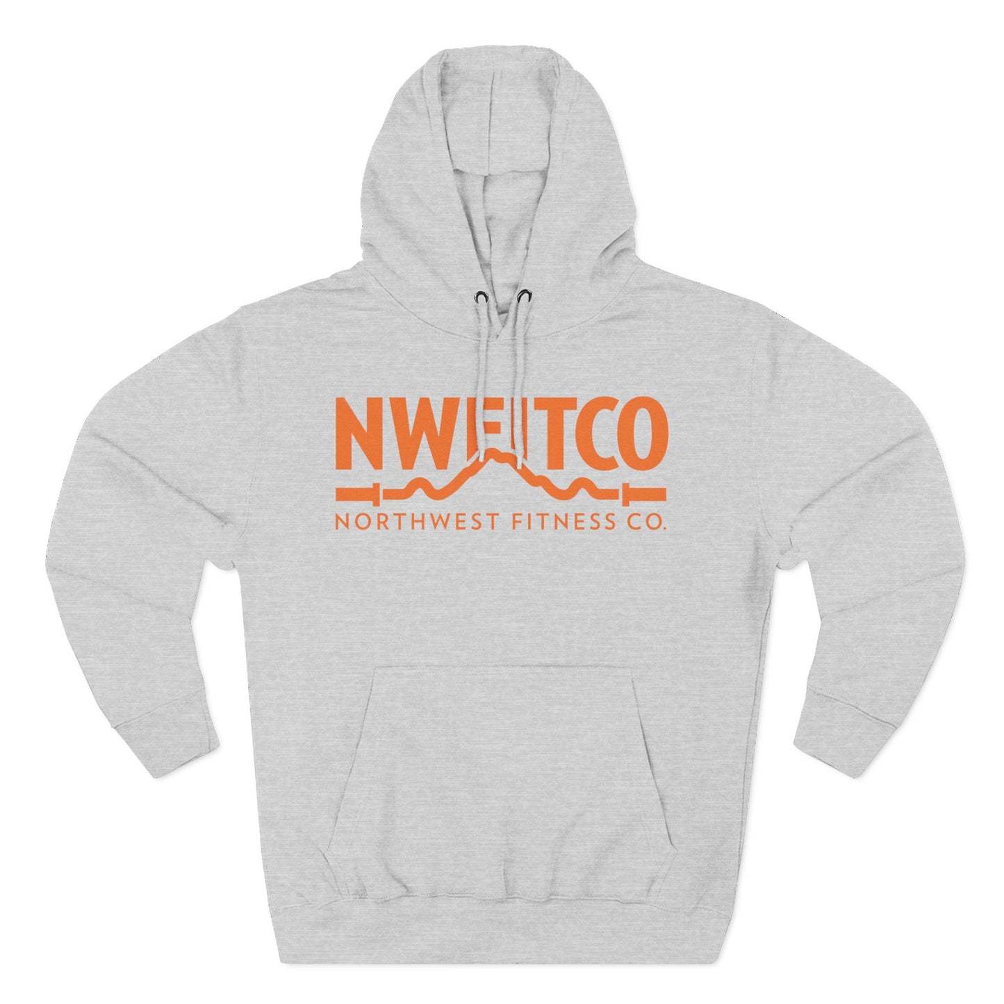 NWFITCO ORANGE LOGO HOODIE