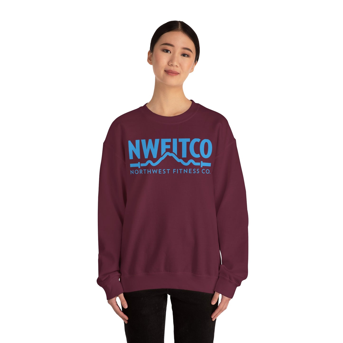 Copy of NWFITCO BLUE LOGO CREWNECK
