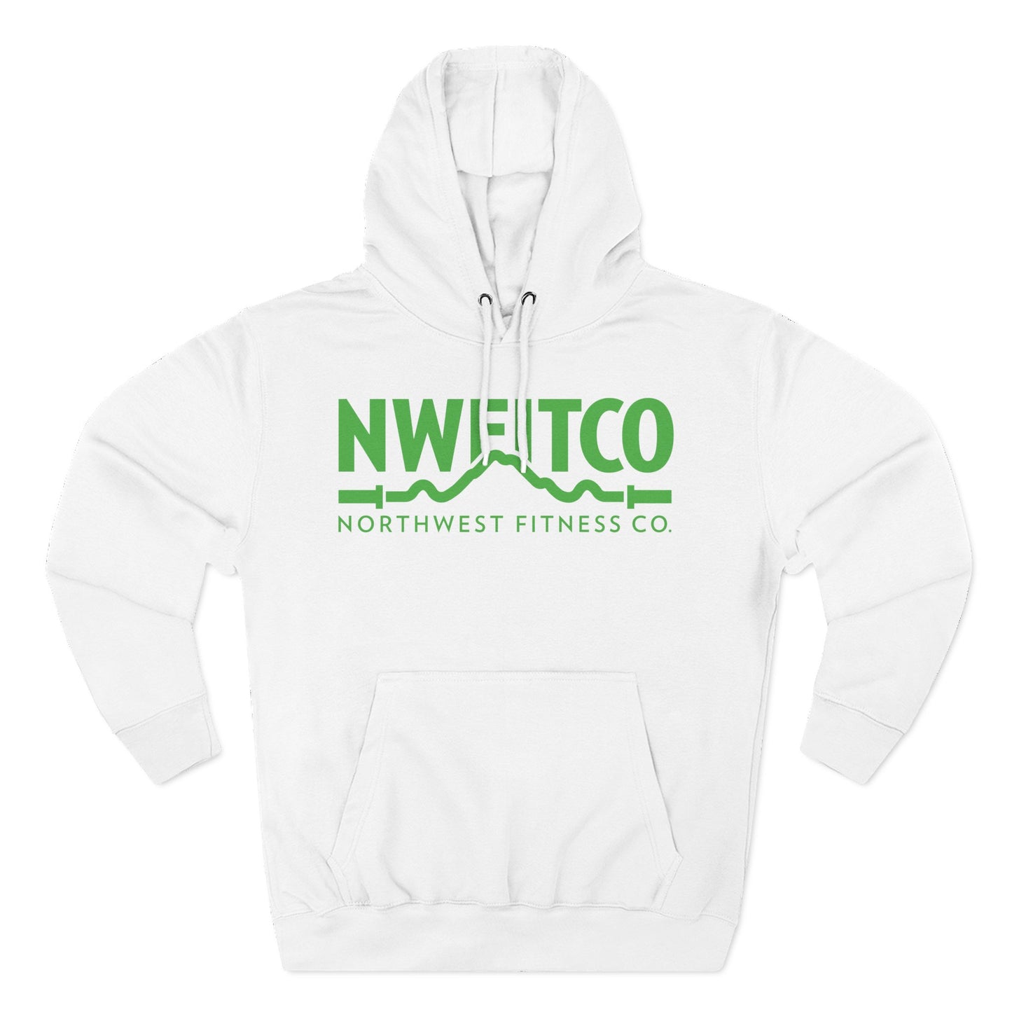 NWFITCO GREEN LOGO HOODIE