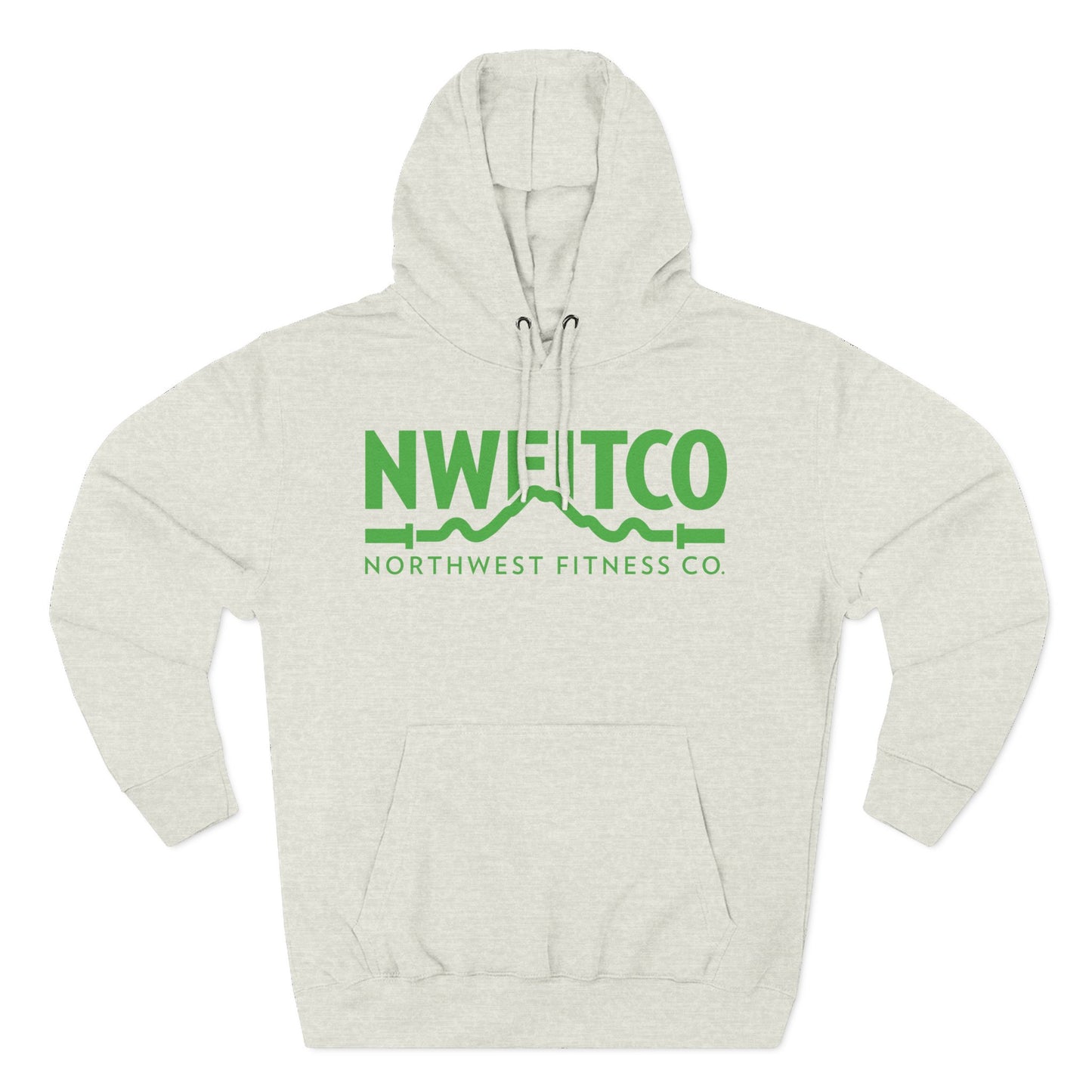 NWFITCO GREEN LOGO HOODIE