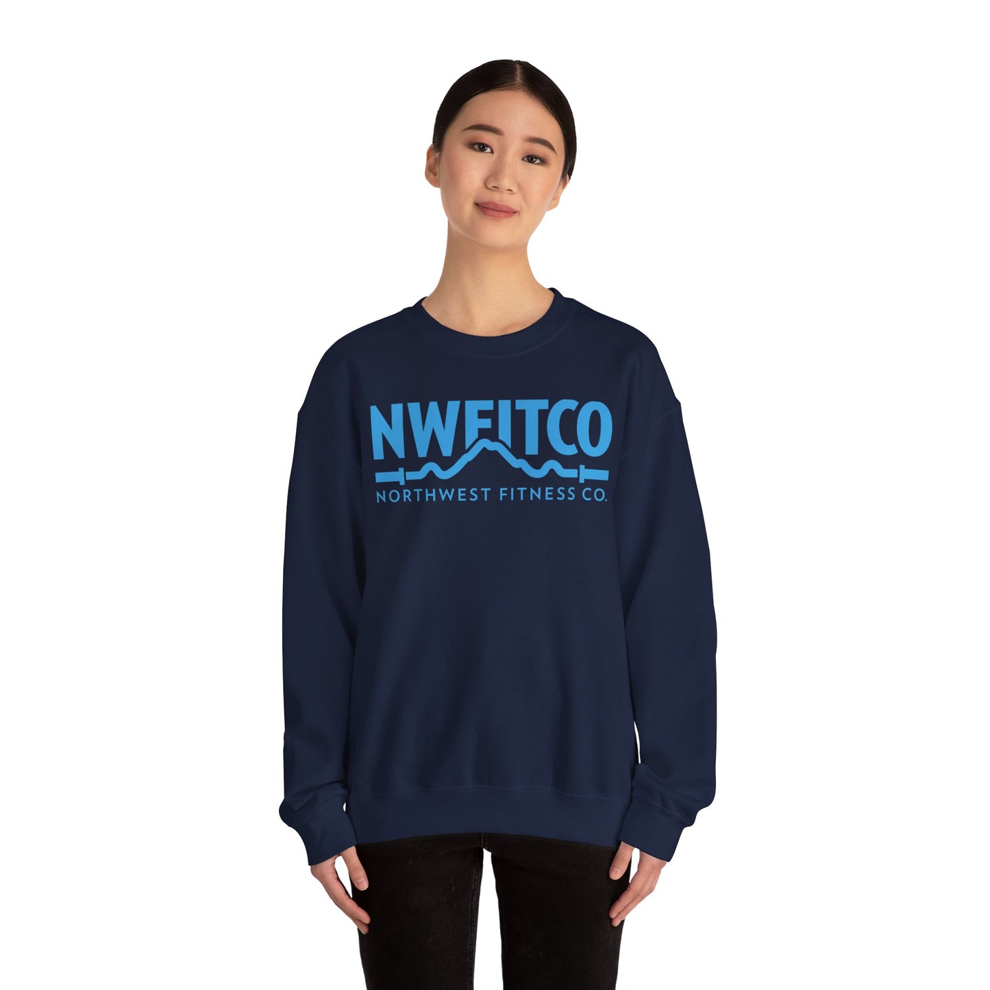 Copy of NWFITCO BLUE LOGO CREWNECK