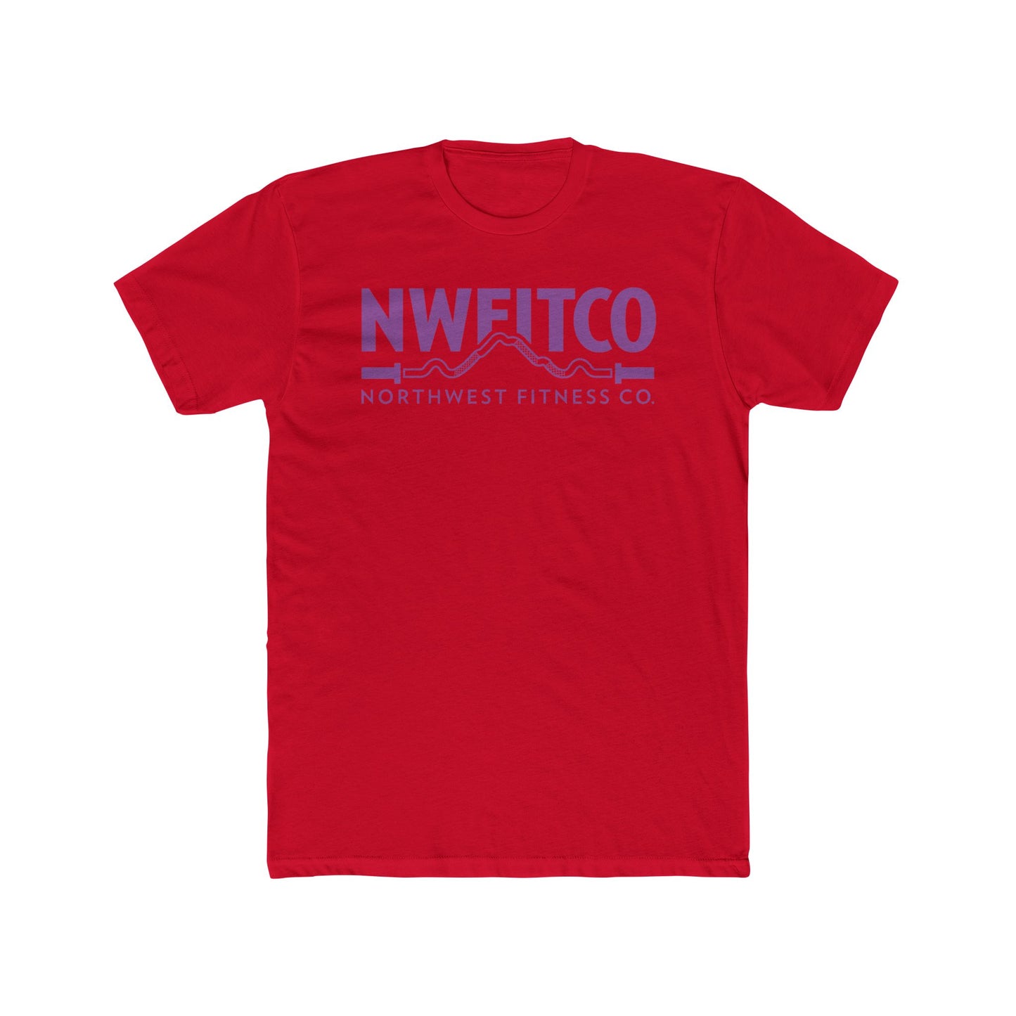 NWFITCO PURPLE LOGO TEE