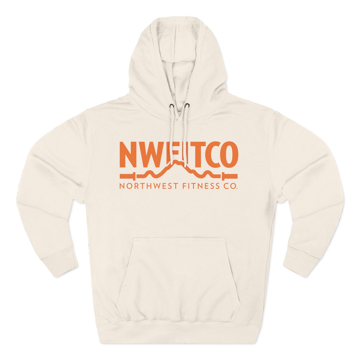 NWFITCO ORANGE LOGO HOODIE
