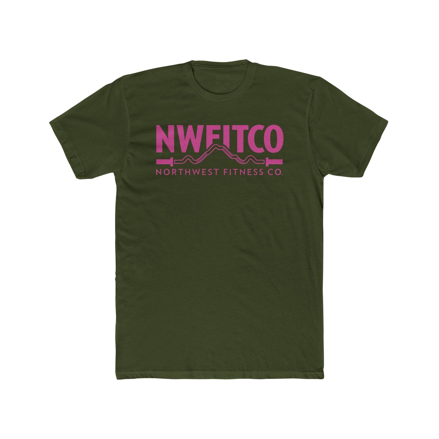 NWFITCO PINK LOGO TEE