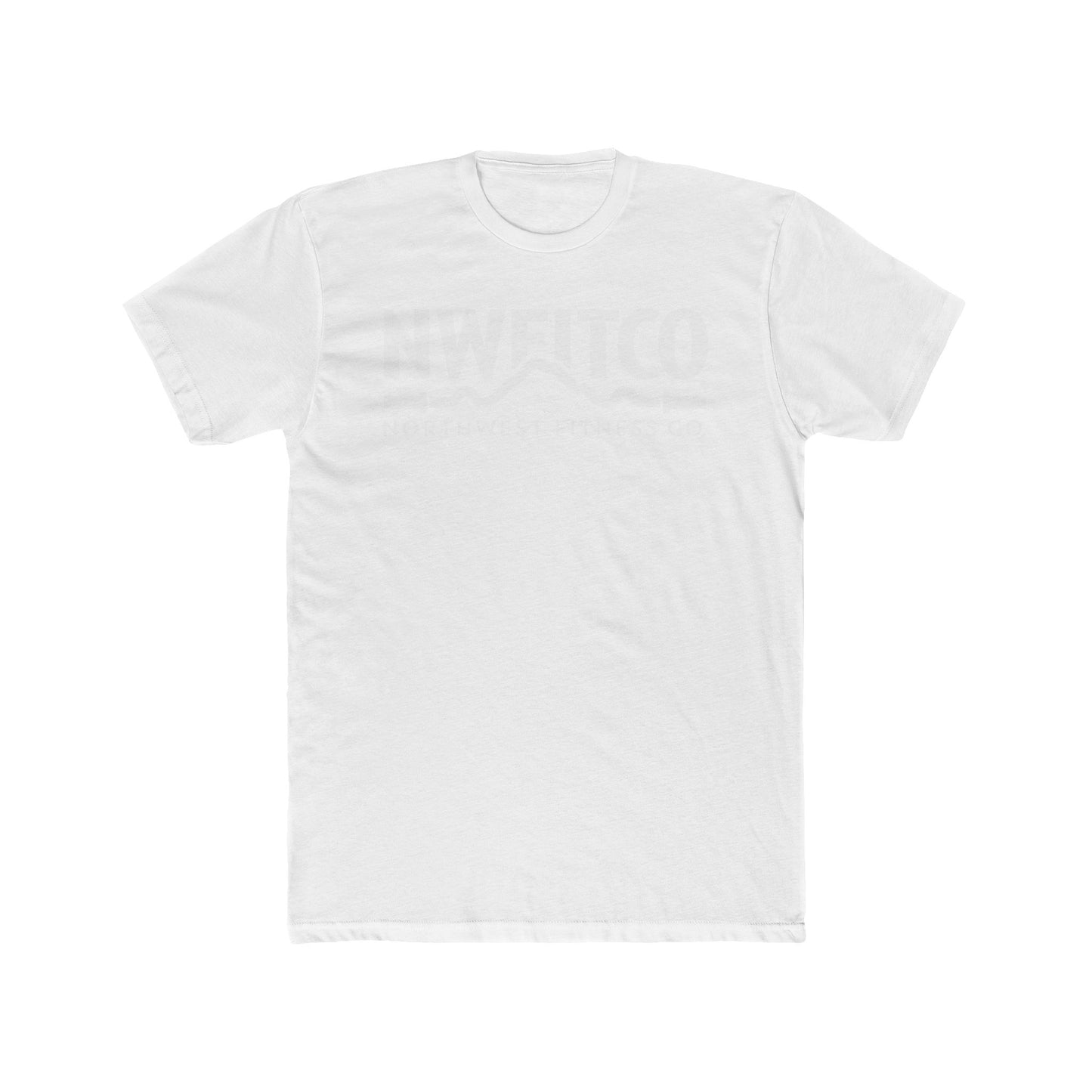 NWFITCO WHITE LOGO TEE