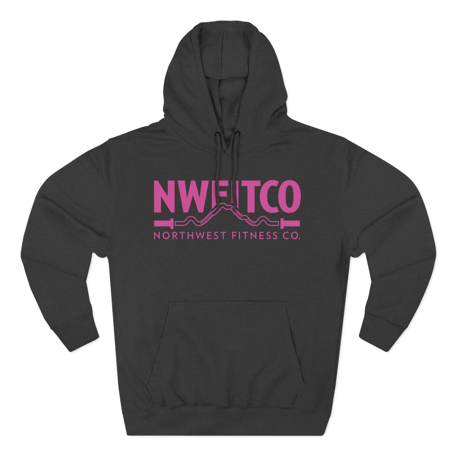 NWFITCO PINK LOGO HOODIE