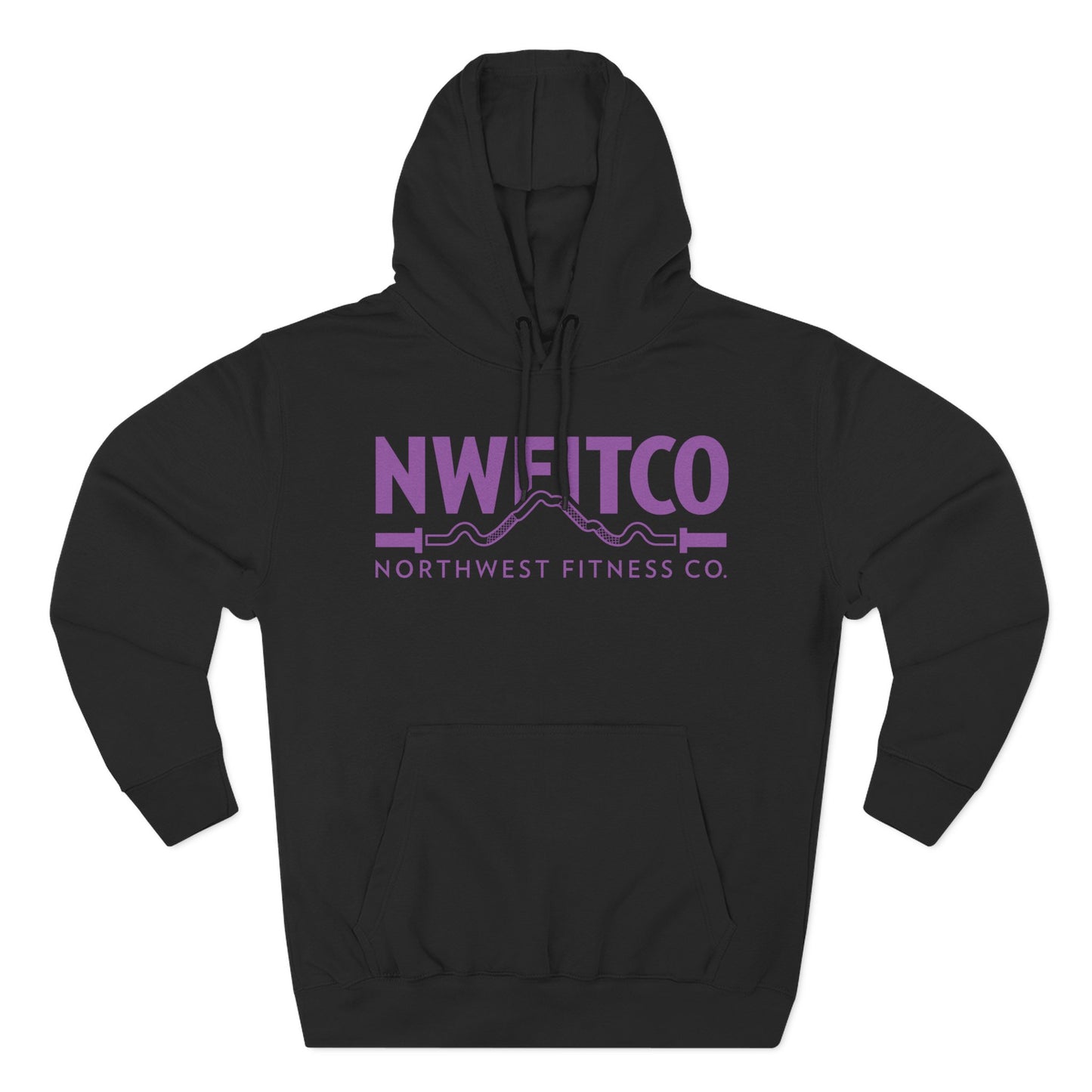 NWFITCO PURPLE LOGO HOODIE