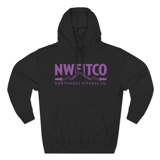 NWFITCO PURPLE LOGO HOODIE