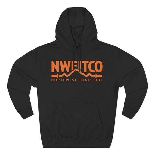 NWFITCO ORANGE LOGO HOODIE