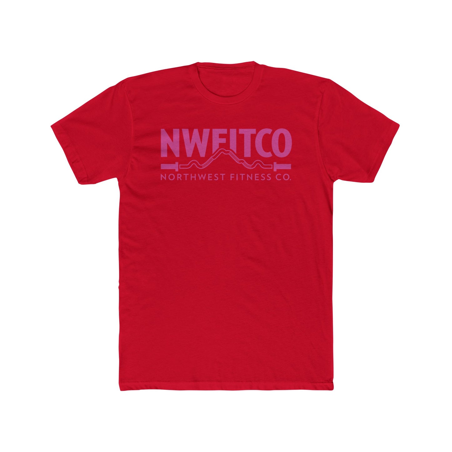 NWFITCO PINK LOGO TEE