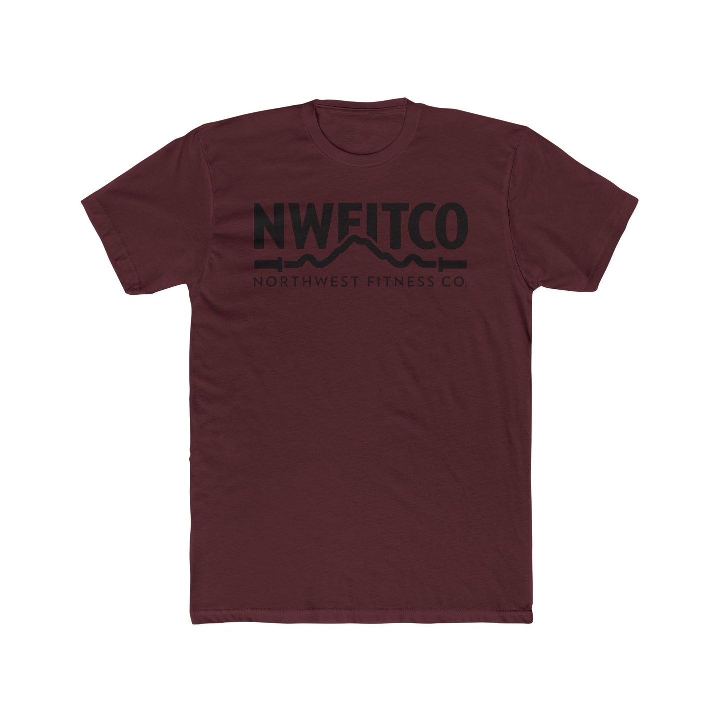 NWFITCO BLACK LOGO TEE