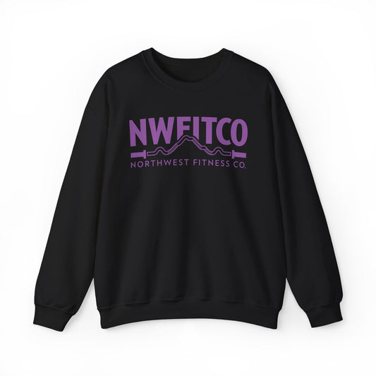 NWFITCO PURPLE LOGO CREWNECK