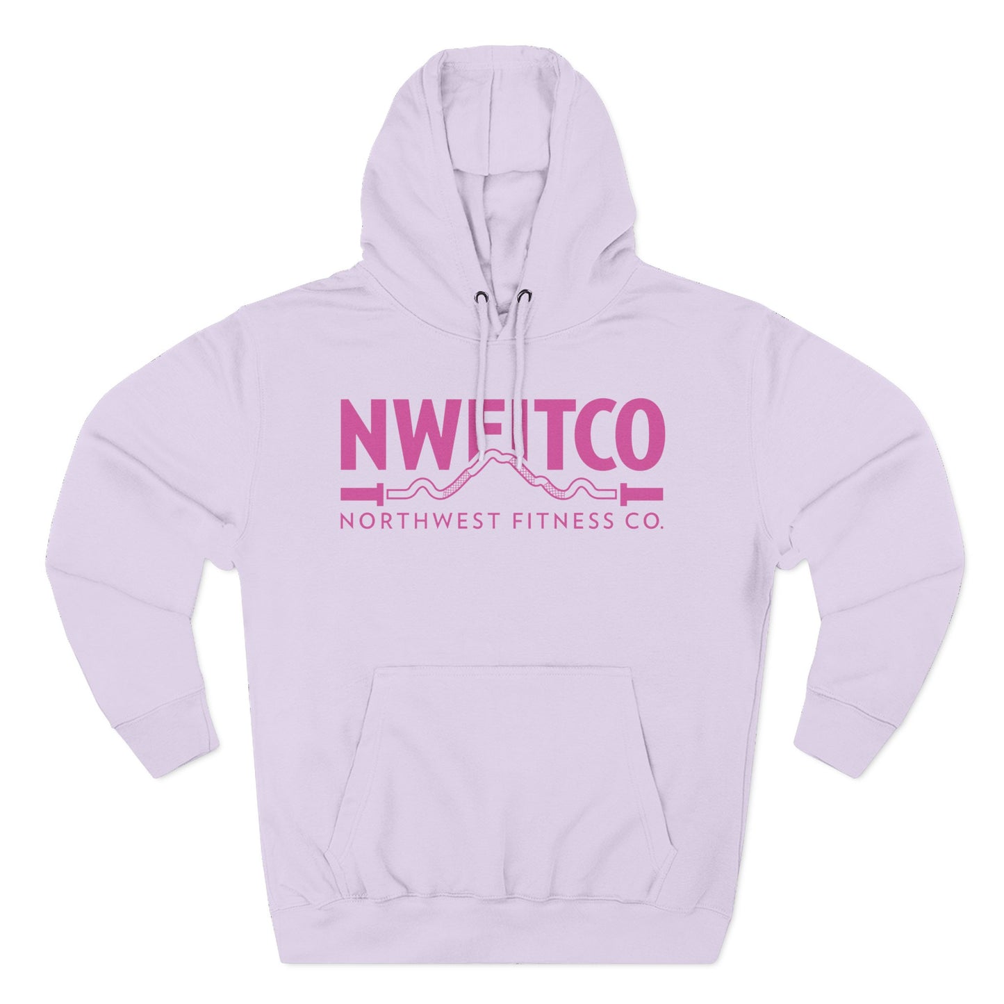 NWFITCO PINK LOGO HOODIE